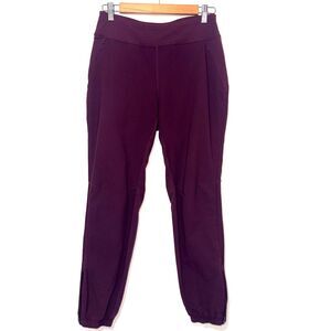 Title Nine Sylvan Hybrid Hiking Joggers - Burgundy S